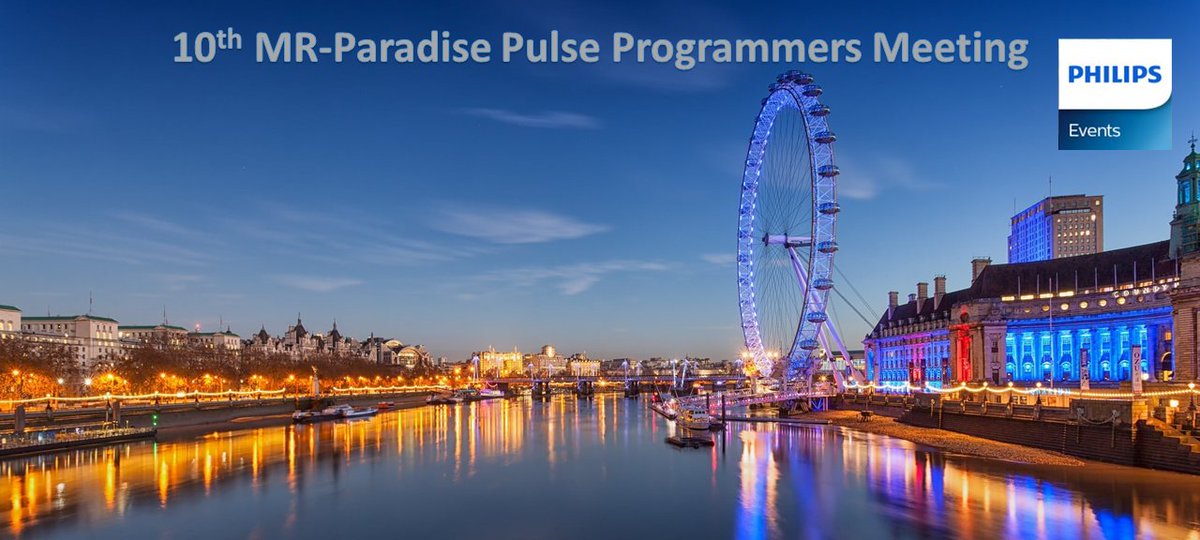 Getting ready for the best event at #ISMRM22,
the Philips MR-Paradise Pulse Programmers event!