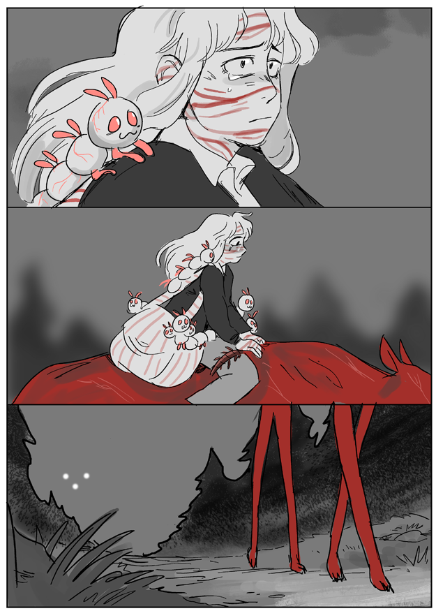 kosmicdream's tweet photo. #webcomicday i make FEAST FOR A KING (my main comic about man eating worms in space - nearly 7k pages long! ) , NASTY RED DOGS and many more on https://t.co/3HNVm4soB7... my work is 18+/nsfw &amp; mostly weird body horror/scifi !! 
https://t.co/zpZGxKXgqS / https://t.co/0tdZFLSJJj https://t.co/wPaJUVZRVz