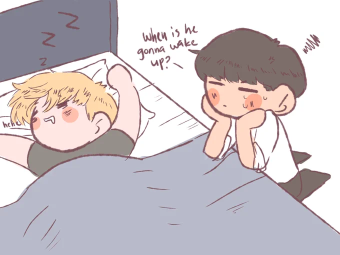 Sleeping beauty 
.
#ateez #ateezfanart #hongjoong #seonghwa #에이티즈 #에이티즈팬아트 #홍중 #성화 