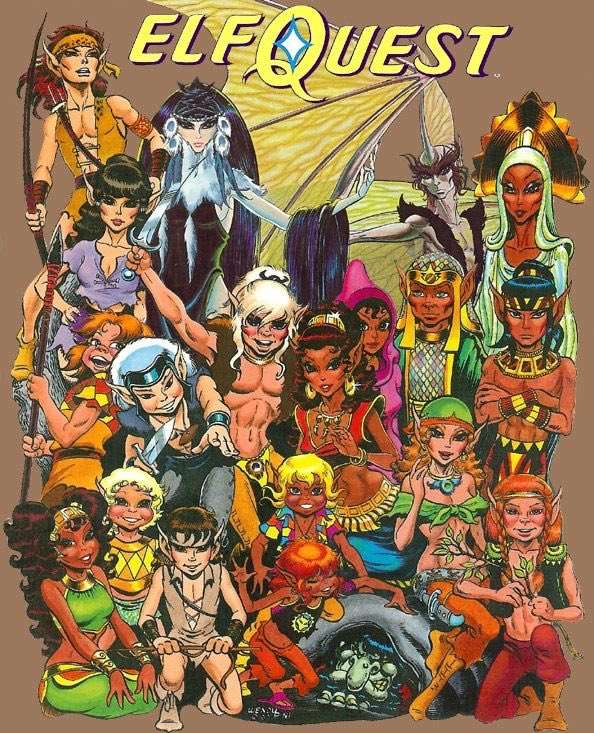 CrumpHansted's tweet photo. @DesideriaMesa Ooo so many to choose from… but one that no one talks about #ElfQuest is a fun world. #Wolfrider #Highones #Cutter #Skywise https://t.co/XfzLrZQ4o0