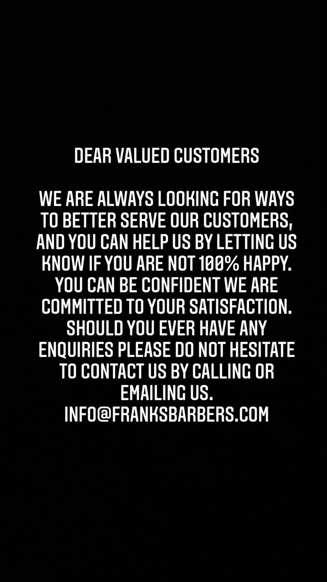 Frank's Barbers (@franksbarbers) on Twitter photo 