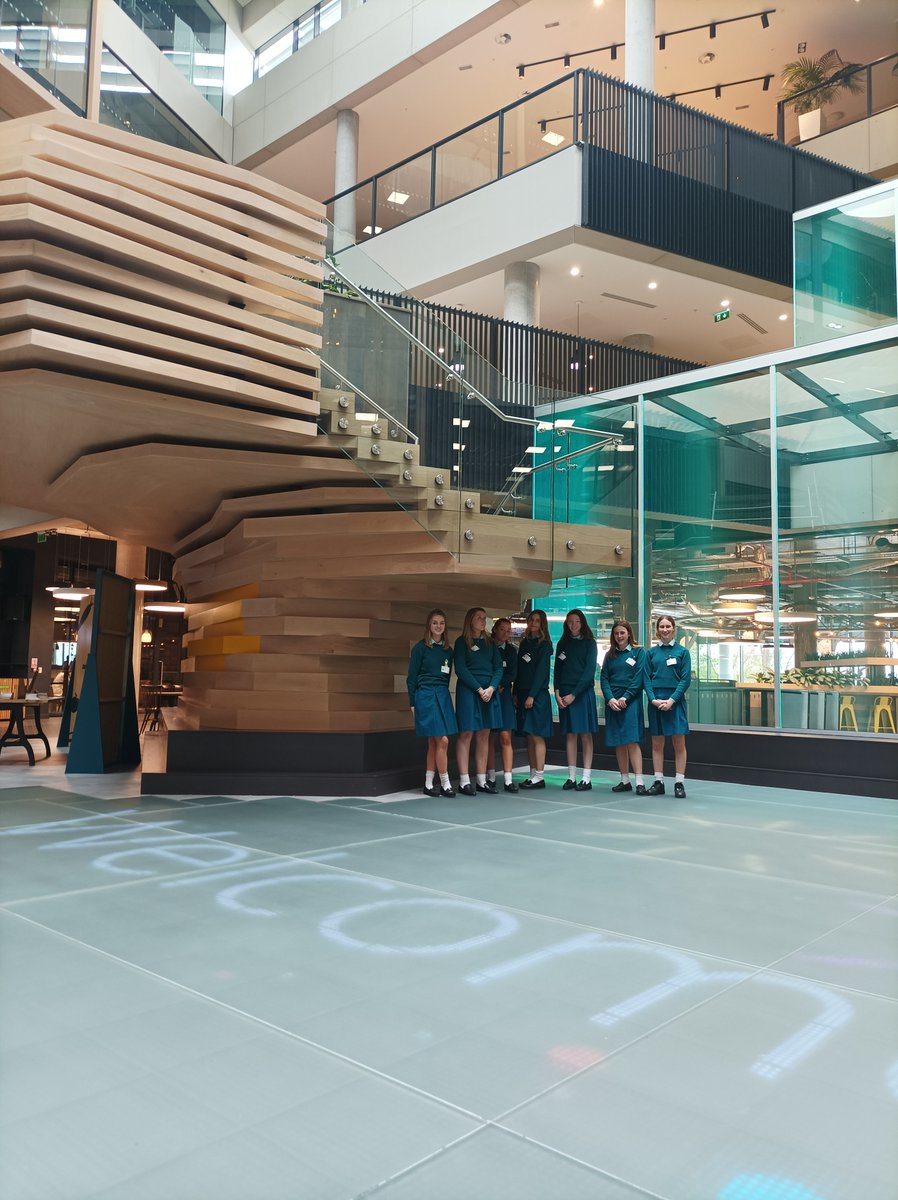 mtanville's tweet photo. Today marked the first "out of class" learning experience for Ms Walsh's 5th yr L.C.V.P. with a trip to @Microsoftirl where they were treated to two very informative workshop sessions in both "The Garage" & "TheDreamSpace".@Microsoftirl @MS_eduIRL #WomenInSTEM @lcvp #linkmodules https://t.co/pqvaqgvAxB