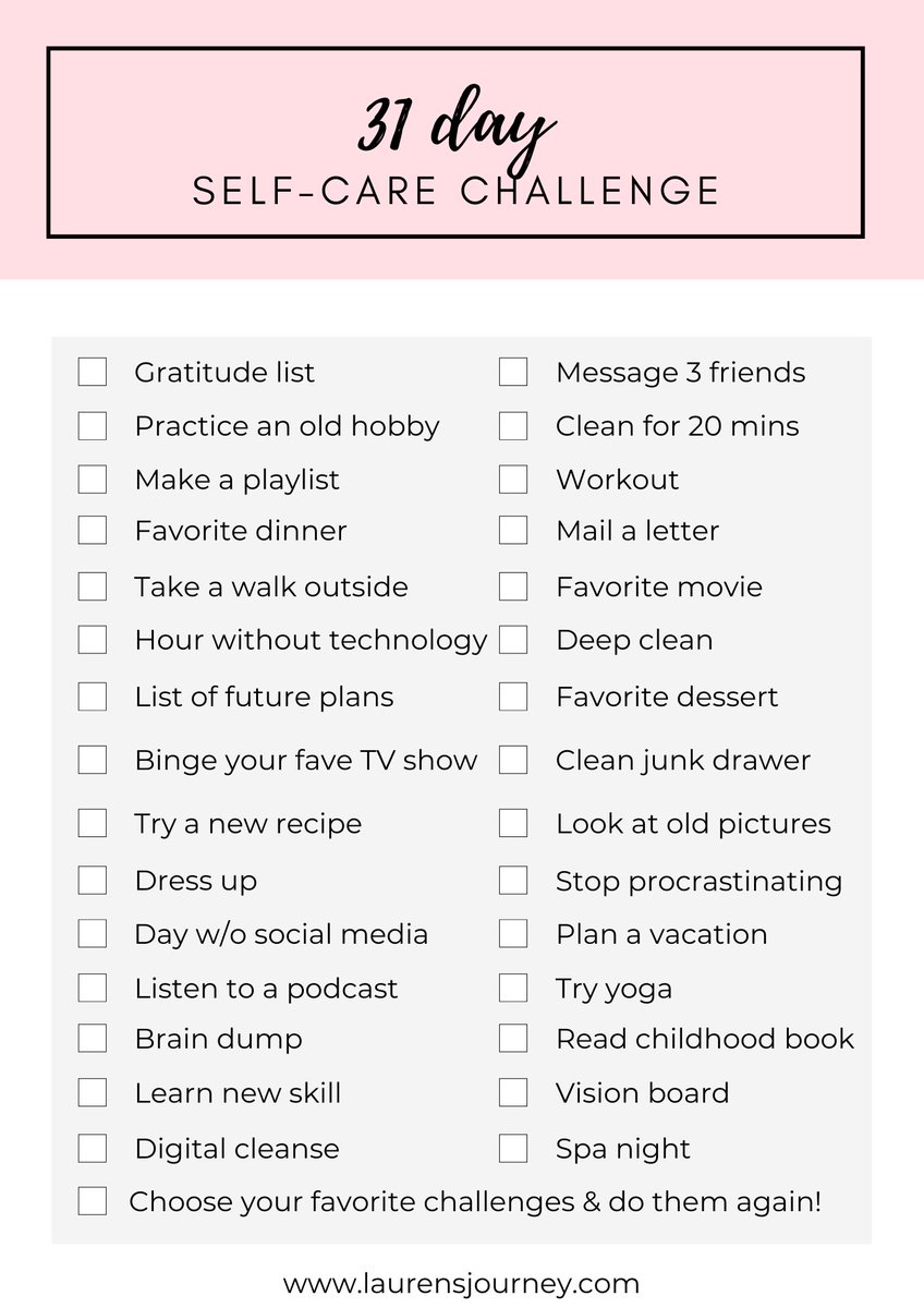 Did you schedule YOU time last week? If so, good for you, if not...how about a challenge? Try this with me in honor of Mental Health Awareness Month! See how many you can check off the list for the remainder of May!  #MentalHealthMonth #YouMatter
