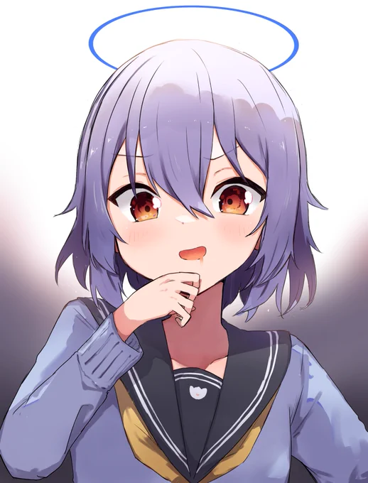 制服姿が見たくて描きました #ひよりあーと 