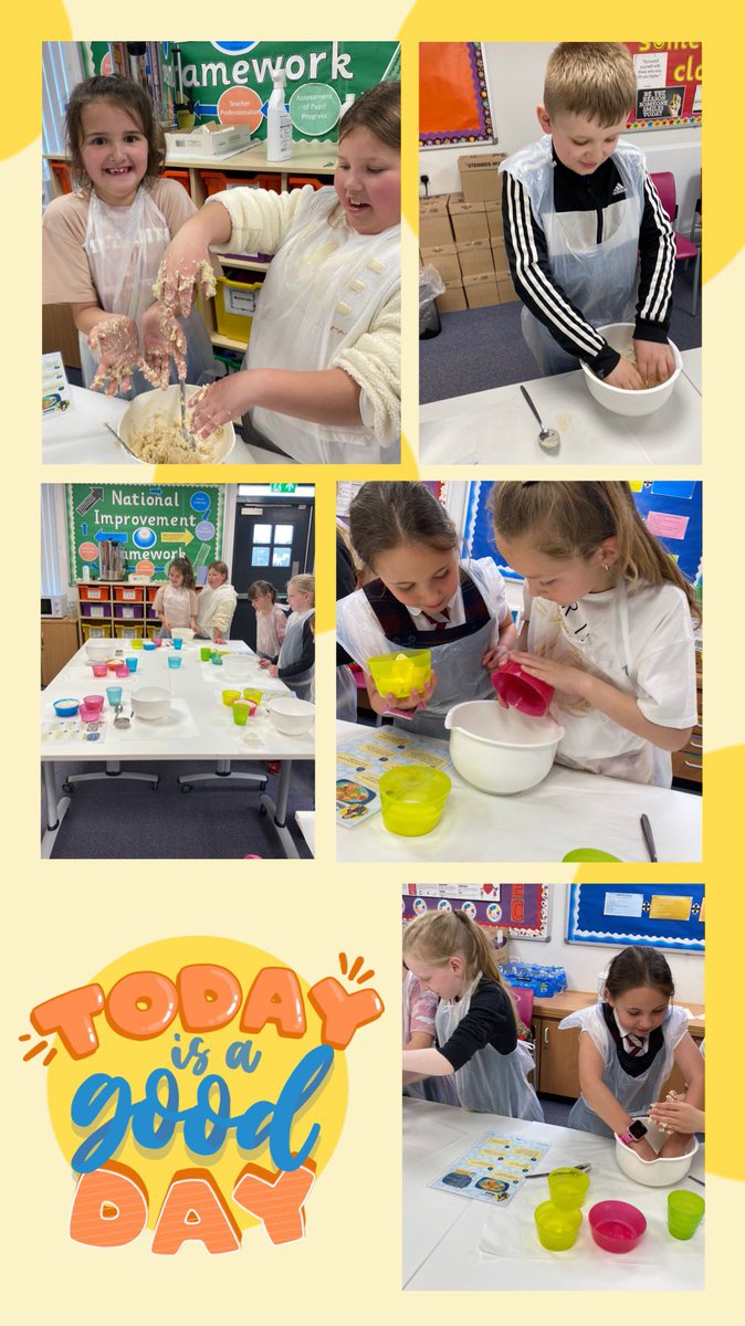Annbank_PS's tweet photo. One of our very 1st after school clubs is BACK!! ๐คฉ Tonight our P4 cooking club started with some delicious scones ๐คค #annbankps #primary4 #makebakeeat #sconeorscone #cream1storjam #justbutter #yummy https://t.co/HPITyg6Jf6