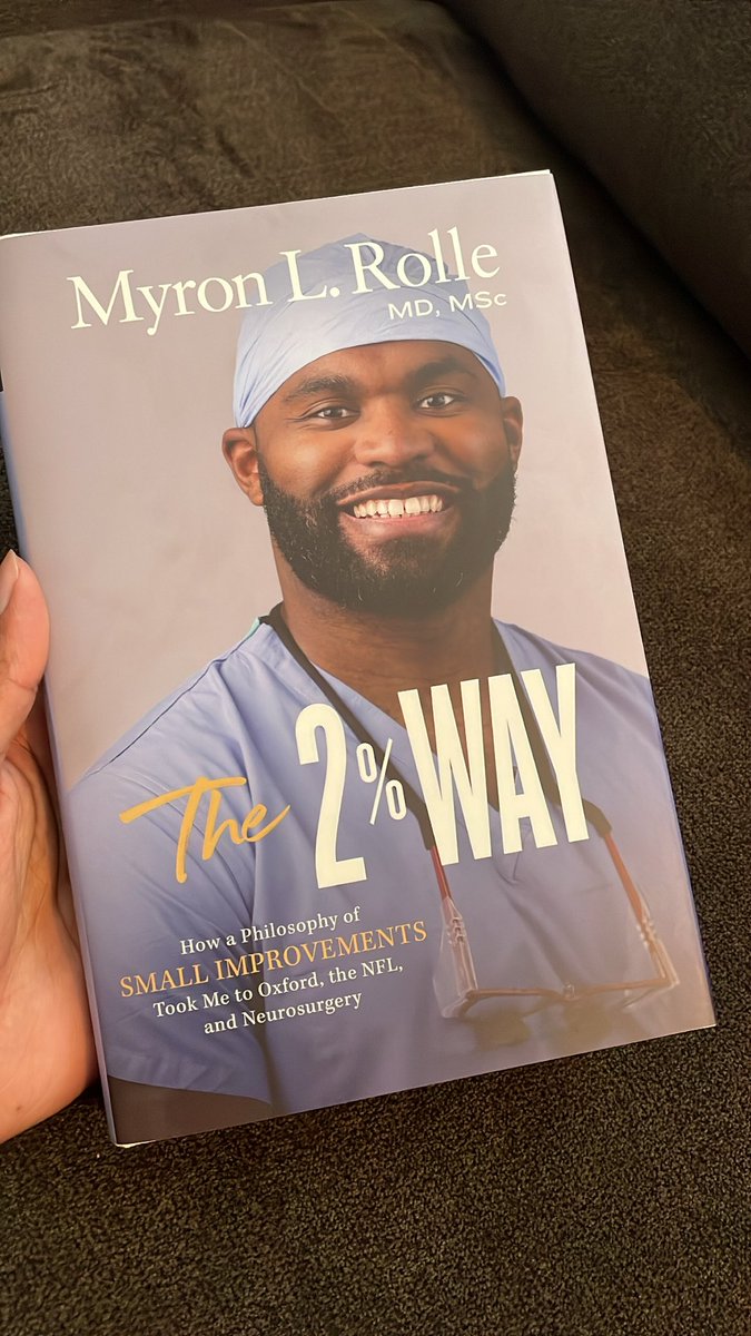 Barry Cheaney II (@barrycheaneymd) on Twitter photo Got my copy! I have a feeling this will be the perfect read before starting my #neurosurgery residency! <a href="/MyronRolle/">Myron Rolle, MD</a> Got my copy! I have a feeling this will be the perfect read before starting my #neurosurgery residency! <a href="/MyronRolle/">Myron Rolle, MD</a>
