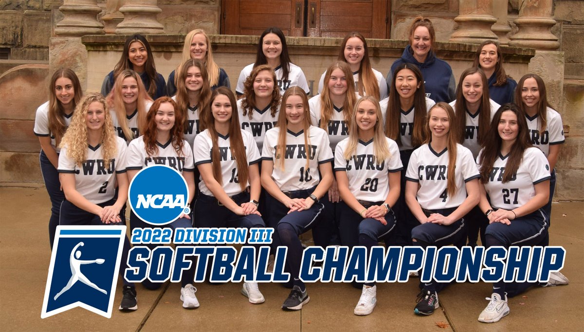 No. 25 CWRU Softball Selected to NCAA Championship Field; Will Host Regional 
bit.ly/3LUPFRI 

#CWRU #BlueCWRU #d3softball