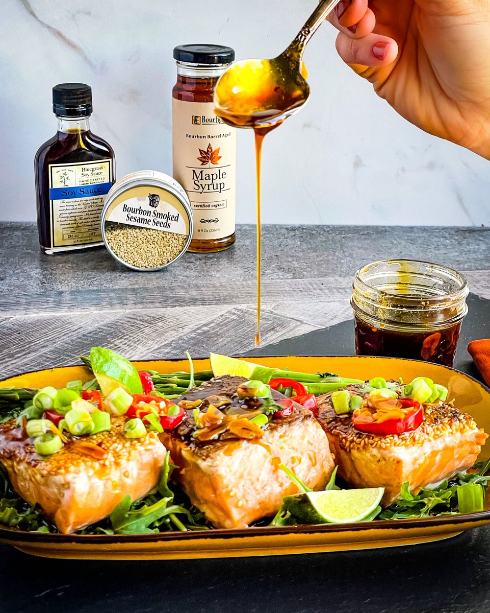 It's spring, and you know what that means: 100% chance of drizzle. Thanks to this Sesame Seared - Bluegrass Maple Glaze, this day is looking brighter already.

Head to our blog for the full recipe: verlasso.com/recipes