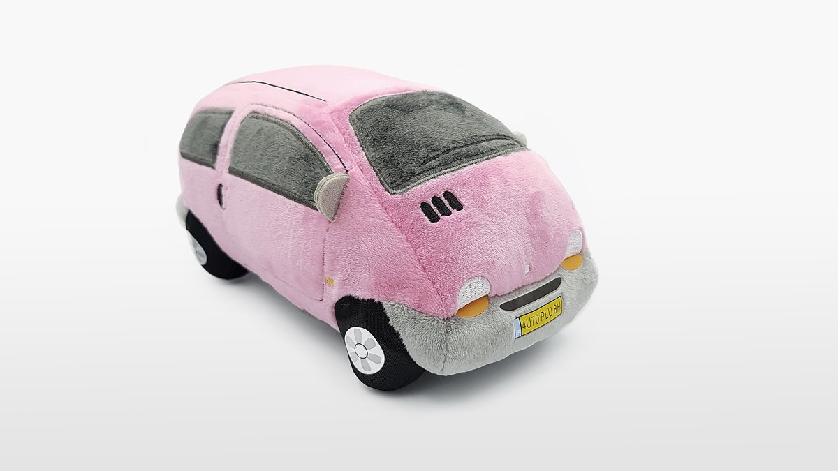 Autoplushies's tweet photo. Could this be any cuter?.
You can get this pink Twingo plushie only at @autoplushies!
#autoplush #autoplushlove #pinkcar #pinkplushie #carlover #Twingo #pinktwingo #twingolover #car #toycar #plushcar #stuffedcar #stuffedtoy #toys #twingocar #twingopink #plushie #pinklove https://t.co/3V3J22dvn3