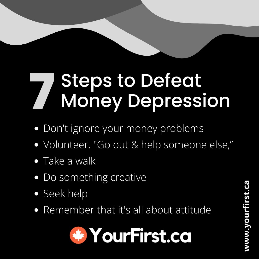 YourFirstca's tweet photo. 7 Steps to Defeat Money Depression 💯

🇨🇦 Follow @YourFirstca for more financial advices and tips!

#yourfirstca #yourfirst #moneydepression #perspective #problems #personalfinance #finances #financialquotes #retirementplanning #income #expenses #canadianfinance #canada https://t.co/kViFg7Io8R