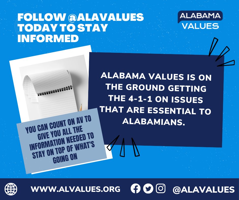 AlaValues's tweet photo. #alvalues #alpolitics #civicengagement #civiceducation #progressivenews #prodemocracy #progressnow #alabmavalues #yourvotematters https://t.co/bgZdEiyqoT
