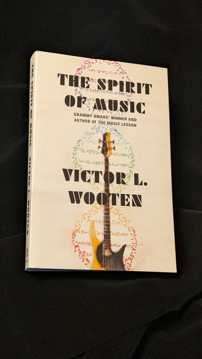 slidevolume's tweet photo. The Spirit of Music: The Lesson Continues by Victor L. Wooten

紙版届いた https://t.co/SueTZyPgbL