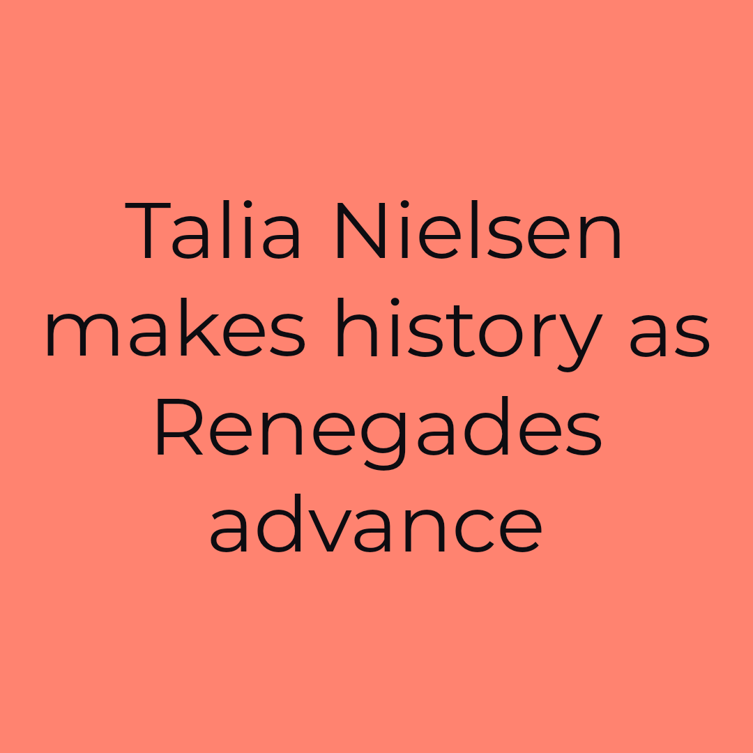 Renegades softball defeated El Camino college in game 3 of the regional playoffs to advance as pitcher Talia Nielsen etched her name into the record books. Story by Sports Editor Justin White. Read more at The Rip's website: therip.com/sports/2022/05…