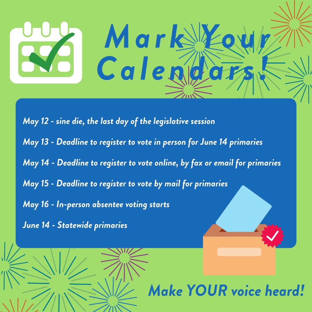 Calendar With Green Background