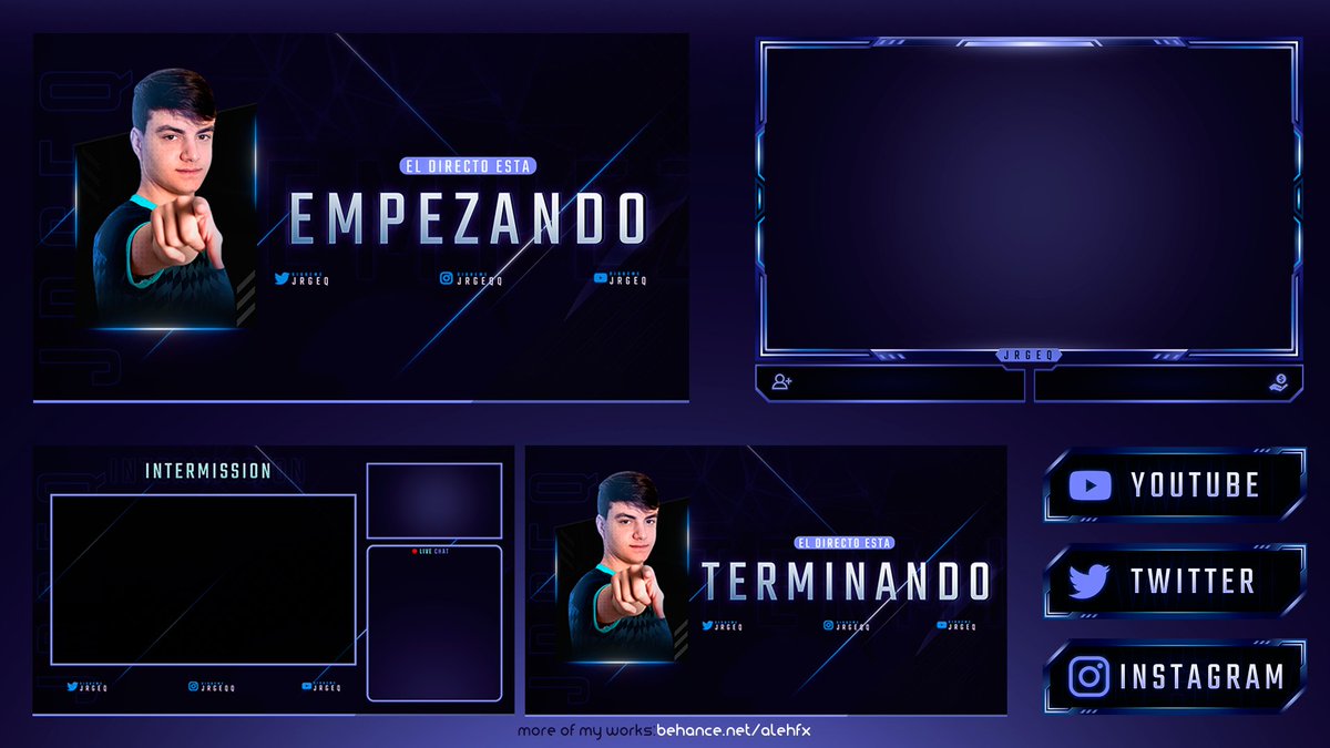 Streampack Fan art para <a href="/JrgeeQ/">JrgeQ</a> 

Recuerden que el apoyo se aprecia mucho 🫶💜