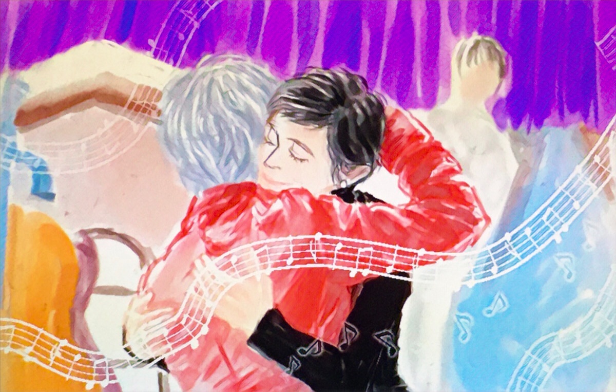 今になって見直すと約半年の間に結構系統が違うような絵を描いてたなぁとは思う。。#同じ人が描いたとは思えない絵を貼る #カムカム 