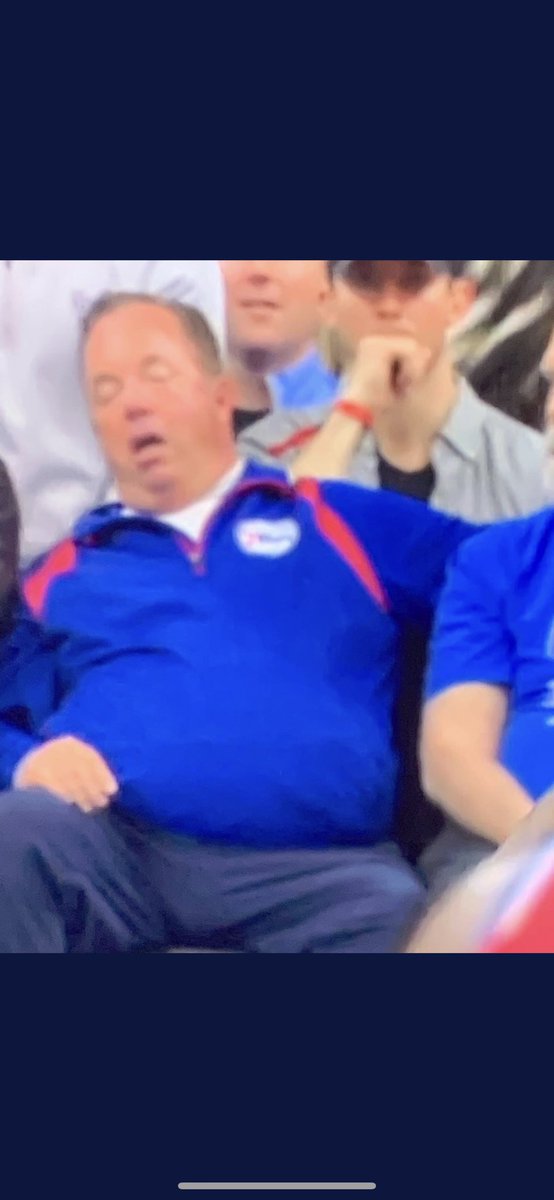 fruitypatt's tweet photo. MVP Nikola Jokic in attendance at the sixers game https://t.co/UgeHUXLDHw
