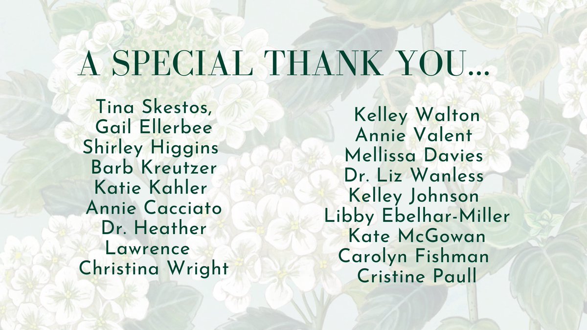 Thank you again to our panelists for coming back to Athens as we celebrated the 50th anniversary of Title IX!

We also wanted to extend our thanks to a few others who have supported WIS from both near and far 💚