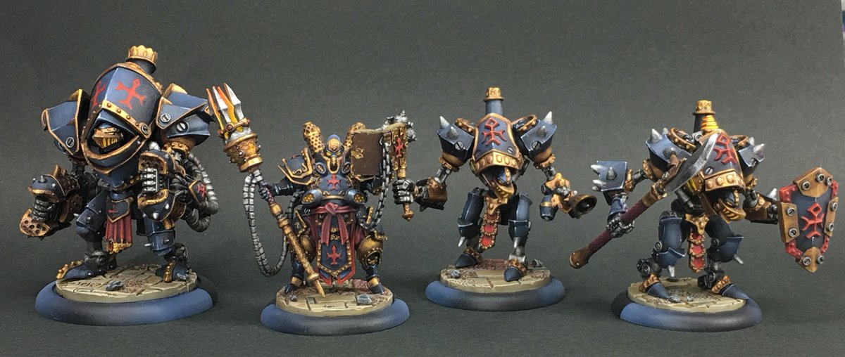 ChampiMinis's tweet image. Another past project while I'm cleaning my desk to resume painting in June😁 #Warmachine Protectorate of #Menoth Battlegroup. Fun to paint in an original colour scheme. Sadly, I won't complete this army, and the battlegroup is on sale. DM if you're interested!
#paintingminiatures