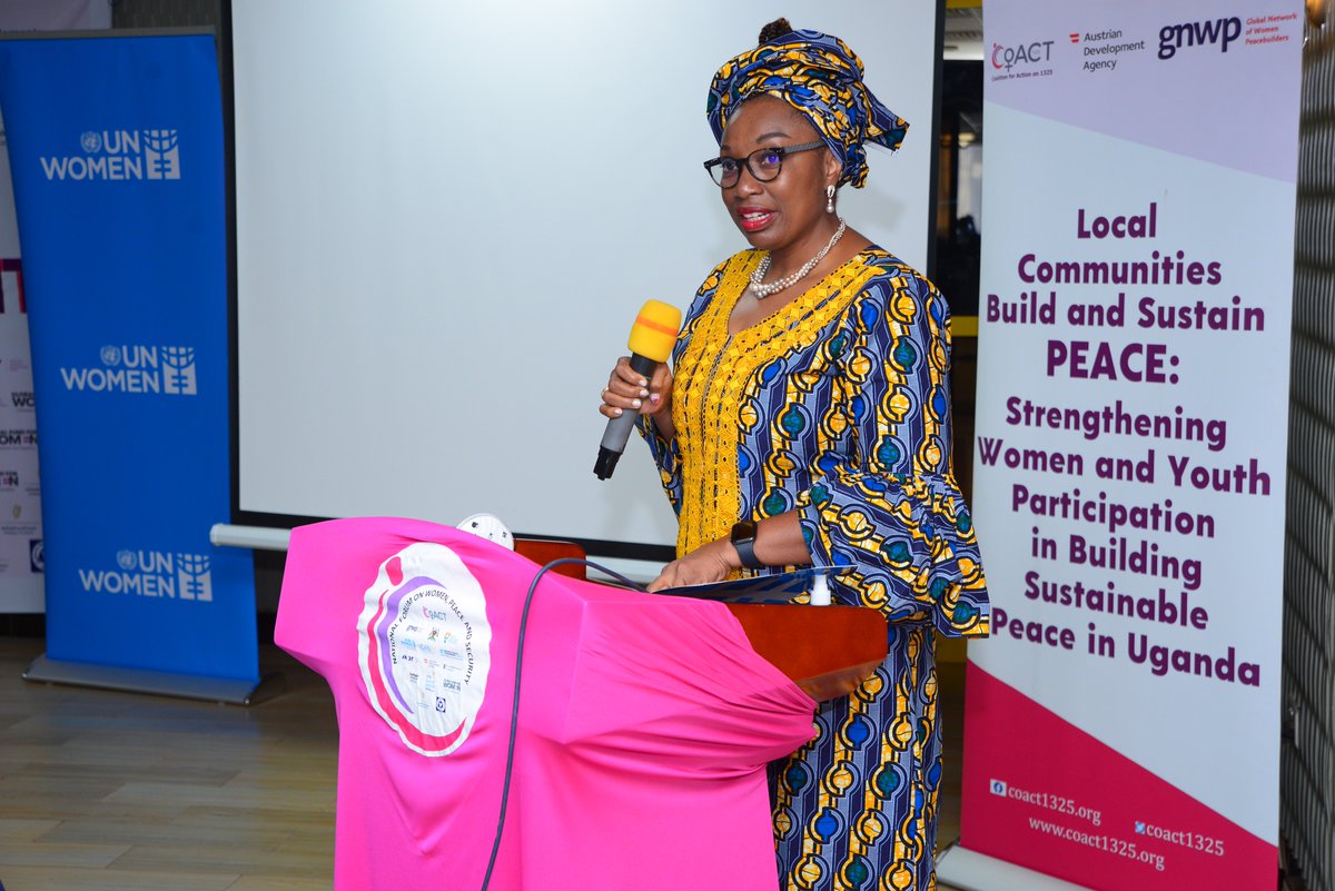 gnwp_gnwp's tweet photo. .@KNdieli, Country Rep from @unwomenuganda, highlighted that Uganda NAP 3 on #WPS was cited as a best practice globally in 2021, following an M&E process by @unwomen. She called for continuous effort & collaboration towards implementation of #WomenPeaceSecurity in πΊπ¬ #WPSForumUG https://t.co/UQ4eWQa1f6