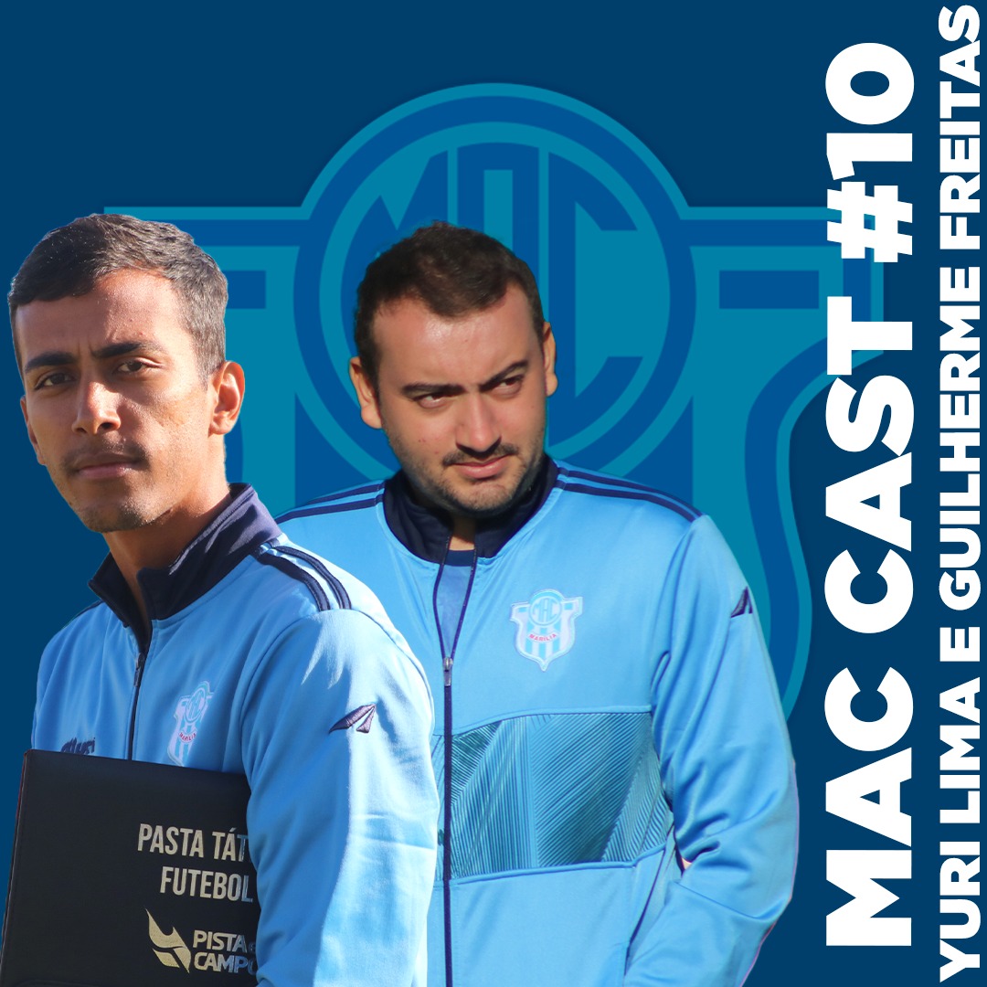 MARILIA1942's tweet photo. 🎙️ MAC Cast #10 🐯
Hoje no MAC Cast #10, os convidados são os treinadores Yuri Lima (Sub-15) e Guilherme Freitas (Sub-17) das categorias de base do alviceleste. Sempre com muito bom humor e leveza às 19h!
Link do Canal: https://t.co/kryEuM8QHv
#VamosMAC #MACCast https://t.co/hkQNgdG89Q