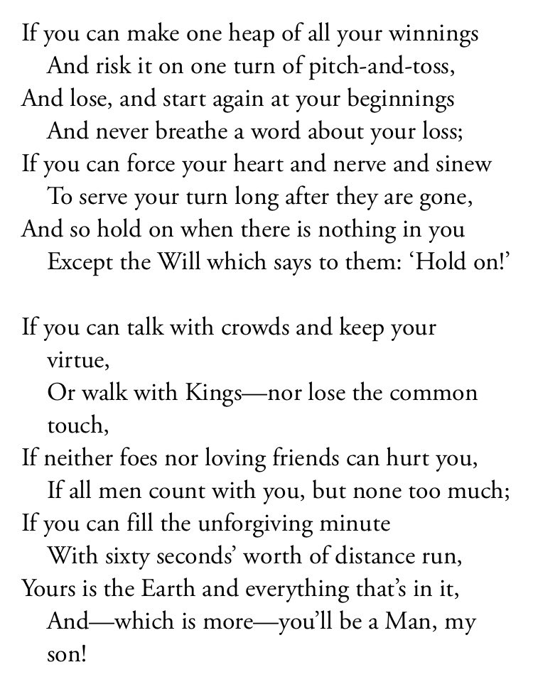 coordinationEU's tweet photo. #RudyardKipling #triumphanddisaster #worldofplatitudes https://t.co/9moaYr6qRc
