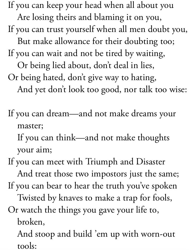 coordinationEU's tweet photo. #RudyardKipling #triumphanddisaster #worldofplatitudes https://t.co/9moaYr6qRc