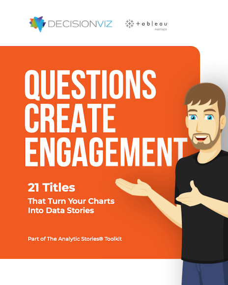 DecisionViz's tweet photo. @CRichardsonDev Enjoyed our data chat -- and thanks for asking great questions.  If your audience wants to get better at questions, they should download my ebook you mentioned » https://t.co/i7vZW4pLcQ 

#tableau, #dataculture, #dataliteracy, #datastorytelling, #datavisualization https://t.co/cQdsQPdHpp