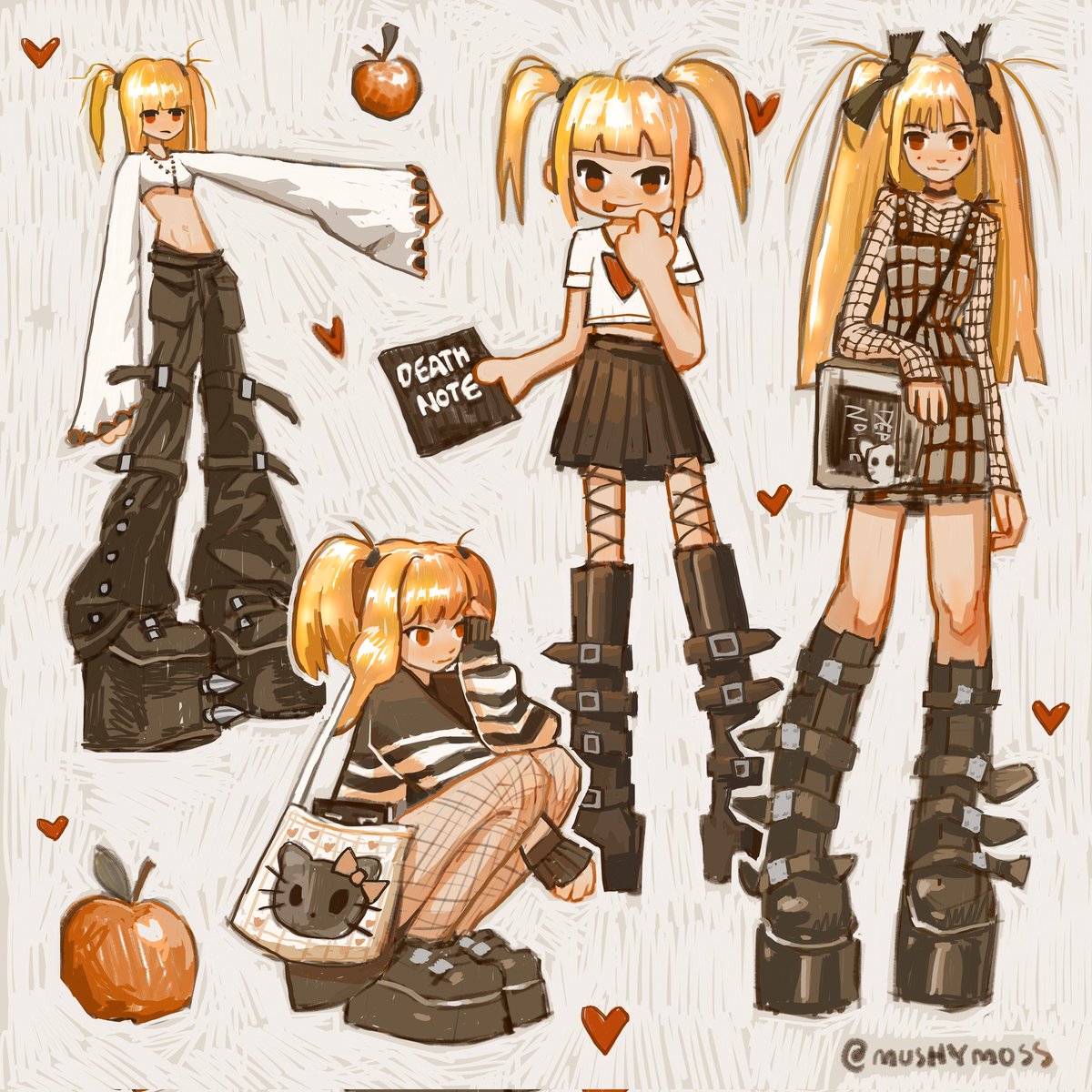 mushymoss_'s tweet photo. There's will never be a character as cool as Misa Amane https://t.co/TtDbskhJB0