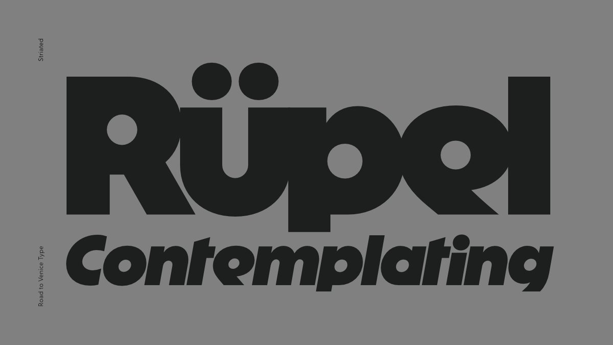 Road to Venice Type tweet media