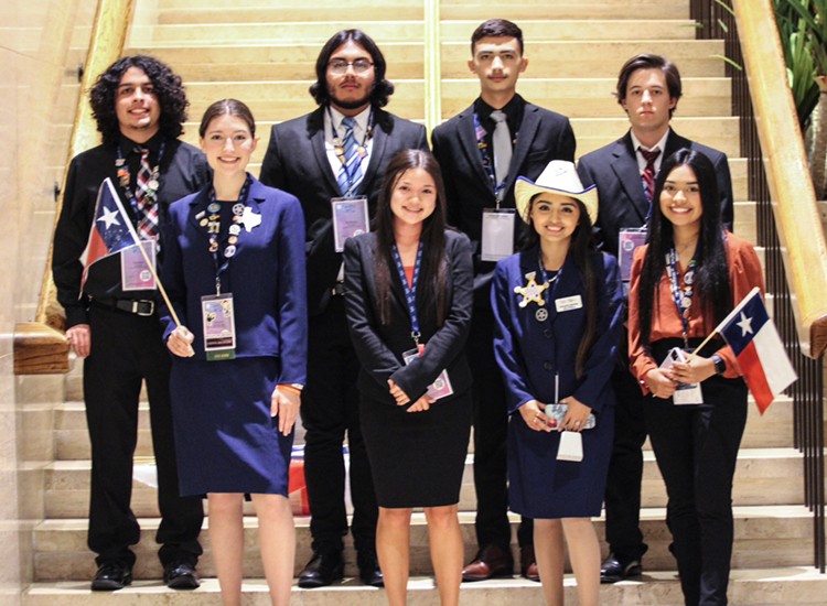 Results BPA National Contests 2022:
Eleora Ellison-3rd Place-Fundamental Word Processing
Regan King-5th Place-Computer Modeling 
Anthony Pulido &amp; Regan King-9th Place Computer Animation Team
Jaclynn Schwander achieved Ambassador Level Torch Award for Community Service