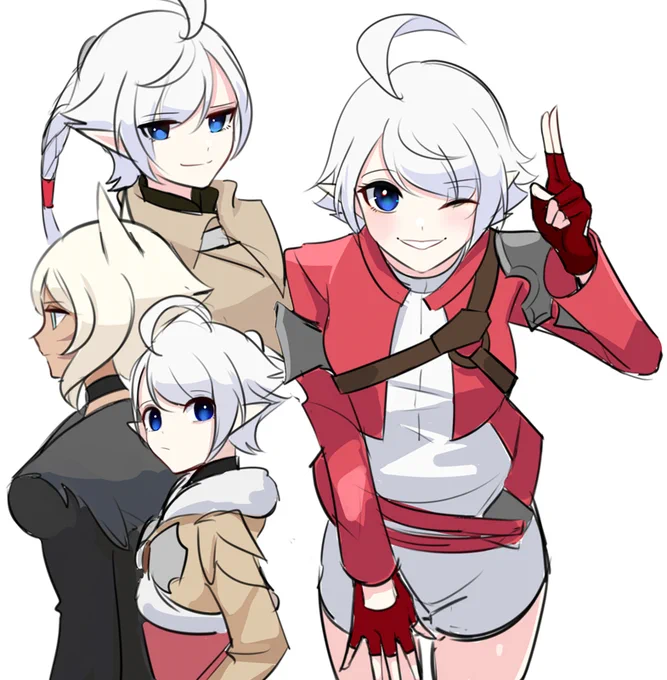 i miss Alisaie so i scribble🥺 #FFXIV 