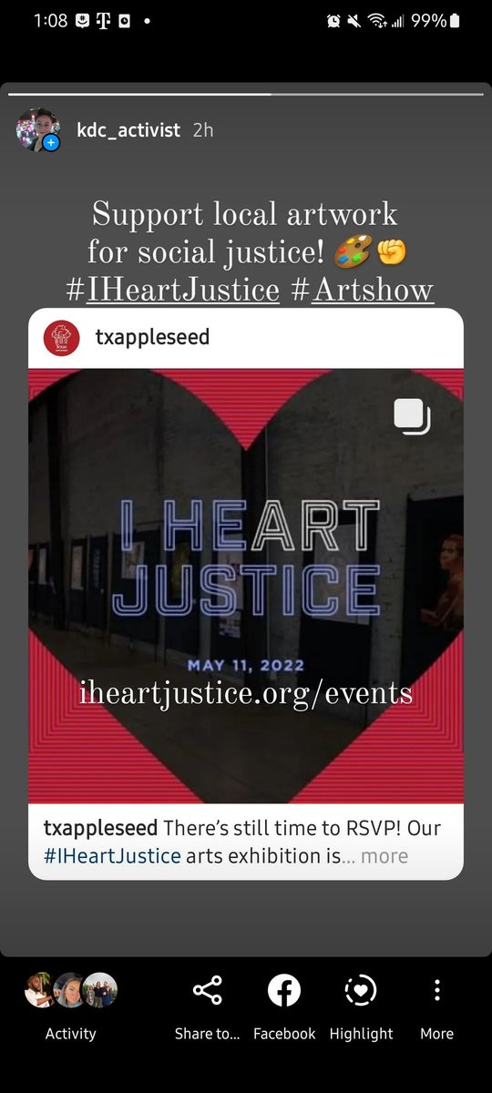 kdc_activist's tweet photo. Support local artwork for social justice! 🎨✊️ #IHeartJustice #Artshow

RSVP: https://t.co/53tL39snkg
@TexasAppleseed https://t.co/AinUGU3kzg