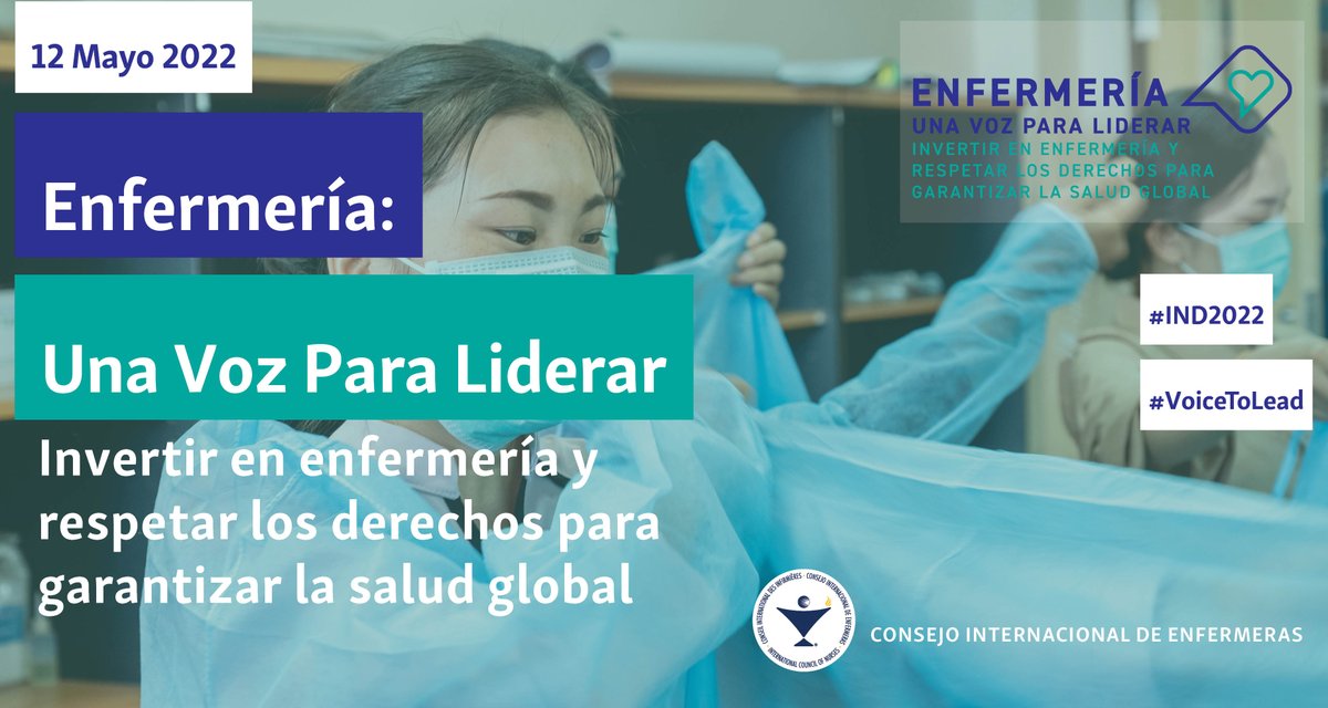 #IND2022 #DiaInternacionaldelasEnfermeras
Invertir en #enfermeras reduce la mortalidad de los #pacientes adecuando ratios, mejorando las condiciones laborales, lo dice la #evidencia 
👀Artículo de <a href="/LindaAiken_Penn/">Linda H. Aiken</a> pubmed.ncbi.nlm.nih.gov/33989553/
<a href="/ICNurses/">ICN - International Council of Nurses</a>