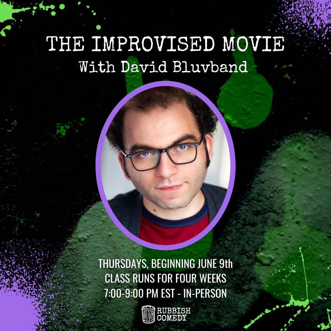 RubbishComedy's tweet photo. NEW CLASSES HAPPENING AT RUBBISH! Sign up today! 

https://t.co/HgATdYBbar

#improv @improvclasses #comedyclasses #nyccomedy #rubbishcomedy https://t.co/iijfIcGrPV
