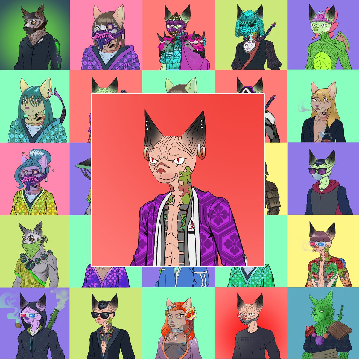 We are still here, building out the yakuza of the metaverse 👺👹