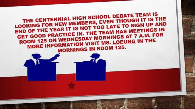 Image from Centennial HS Eagles (@elmereagle)