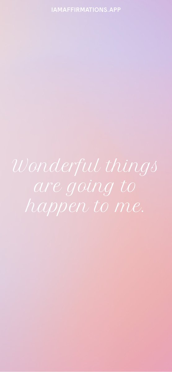 laquite91's tweet photo. Wonderful things are going to happen to me.Yes indeed 😊😌😚😇☺️🙏🏽 https://t.co/ub5y8o2ibb