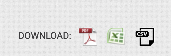 We now support downloading as raw csv format.