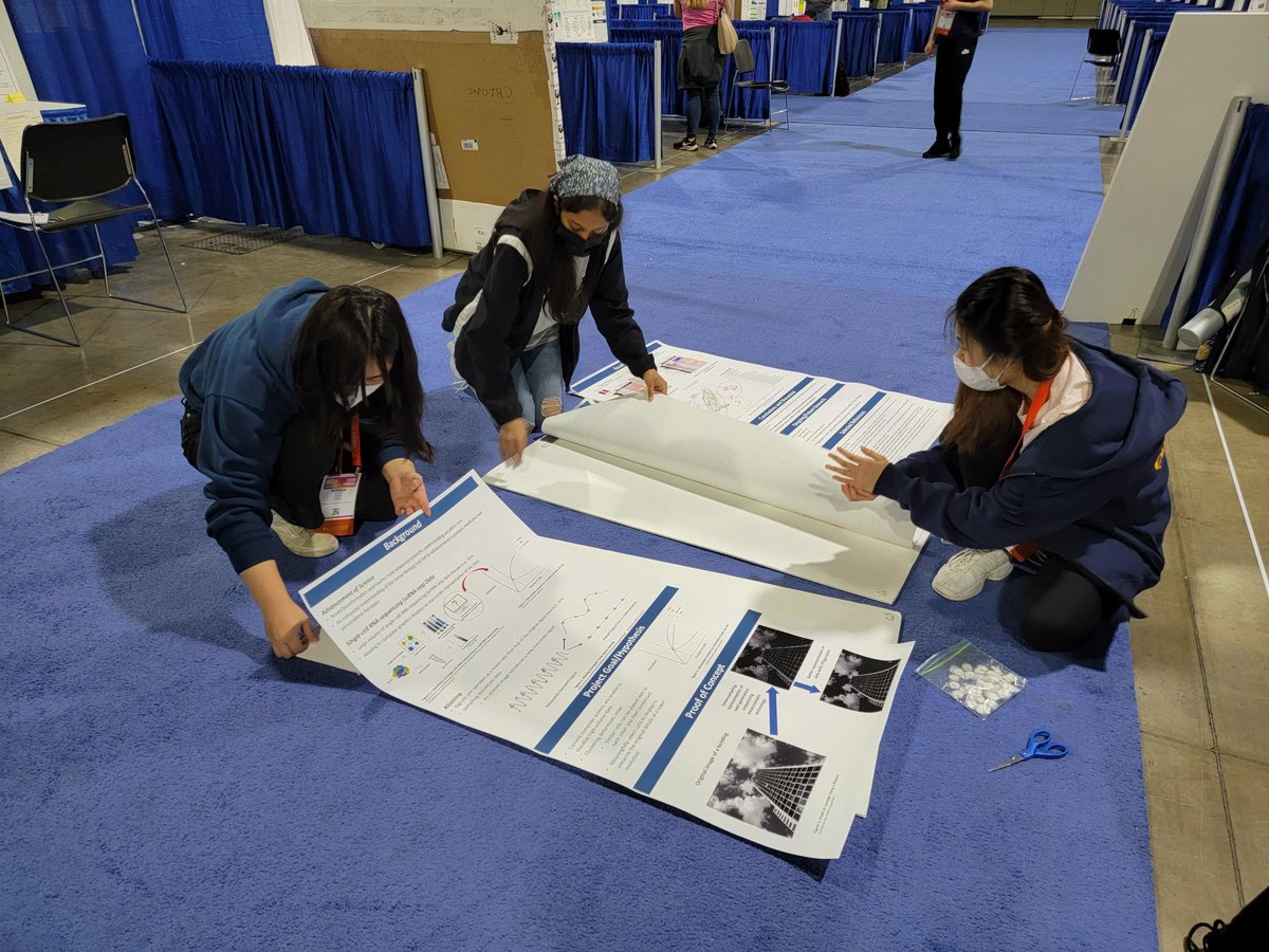 CommackSchools's tweet photo. Three #CommackHighSchool students qualified for entry onto the world stage at the International Science and Engineering Fair #ISEF - Lexi R., Ashley H. and Ashley M. #Atlanta #MrsCollette #MrsBeatty  #CommackSchools @society4science
Read their daily blog! https://t.co/3u2LpXjvOY https://t.co/81rym1XNrS