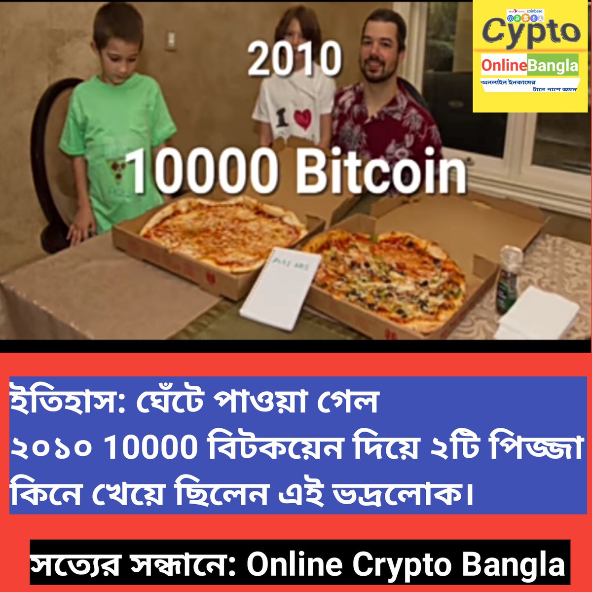 OnlineCryptoBan's tweet photo. সম্মানিত বন্ধুরা আপনারা কি আগে জানতেন? Bitcoin এর ঐতিহাসিক ইতিহাস:

#OnlineCryptoBangla
#makemoneyonline 
#satoshiBTCs 
#Bitcoin https://t.co/oJb6m9shDS