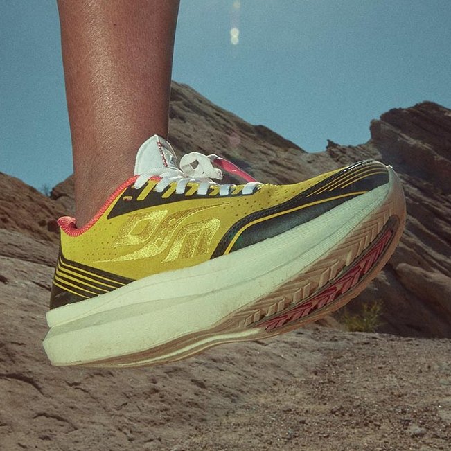 ModernNotoriety's tweet photo. Diet Starts Monday reimagines Saucony's Endorphin Pro elite running shoe https://t.co/ulKcmgIK3d https://t.co/F2PicqTzuX