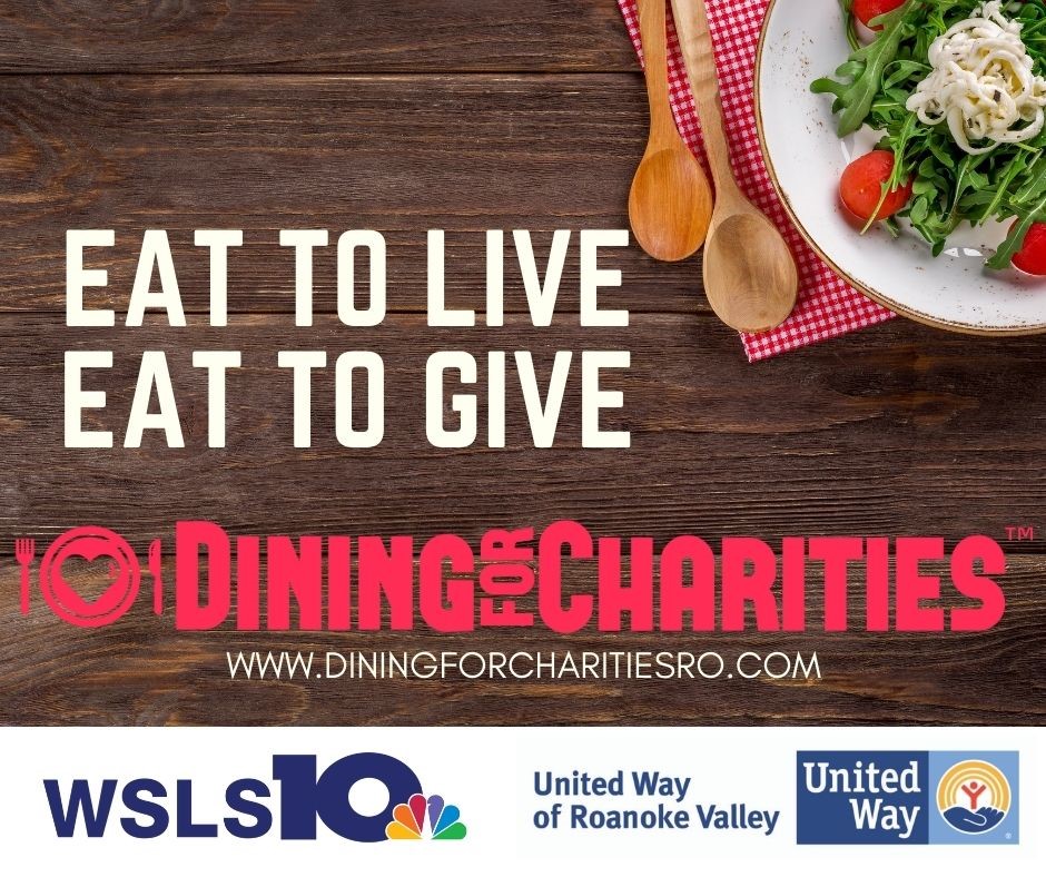 Great deals on area restaurants, with 15% headed to UWRV!