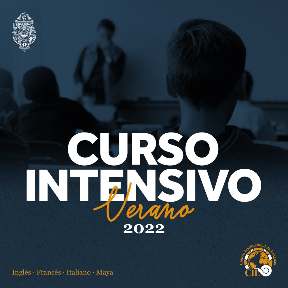 ciluady's tweet photo. Este 11 de mayo comienza el registro de nuestro curso intensivo Verano-2022. 👩‍💻👨‍💻

Entra al siguiente link: https://t.co/BIk7aFOzVY y conoce todos los requisitos que necesitas. 

📩Para más información, envíanos un correo a: cil@correo.uady.mx o envíanos un mensaje a nuestro fb. https://t.co/CXmyYoSE2G