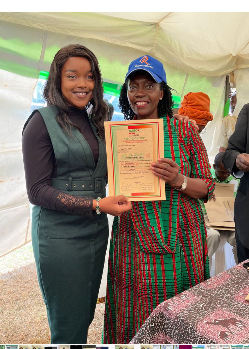 PLPartyKenya's tweet photo. Ms Esther Kairu is ready to cause change. The people of Nanyuki Ward will benefit from her skills, unequalled energy and servant leadership. We are ready.
@NarcKenya_Youth 
@MarthaKarua 
#UongoziBora
#Inawezakana https://t.co/LFa7RG0U7L