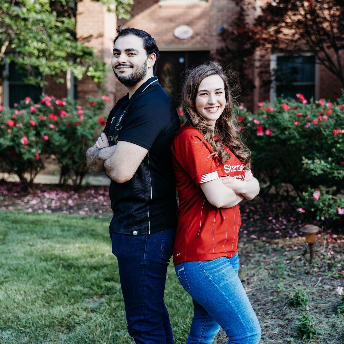 PLinUSA's tweet photo. Meet @danabaraki, a medical student from Chesapeake, Virginia, who bonded with her brother through a shared love of @LFC.