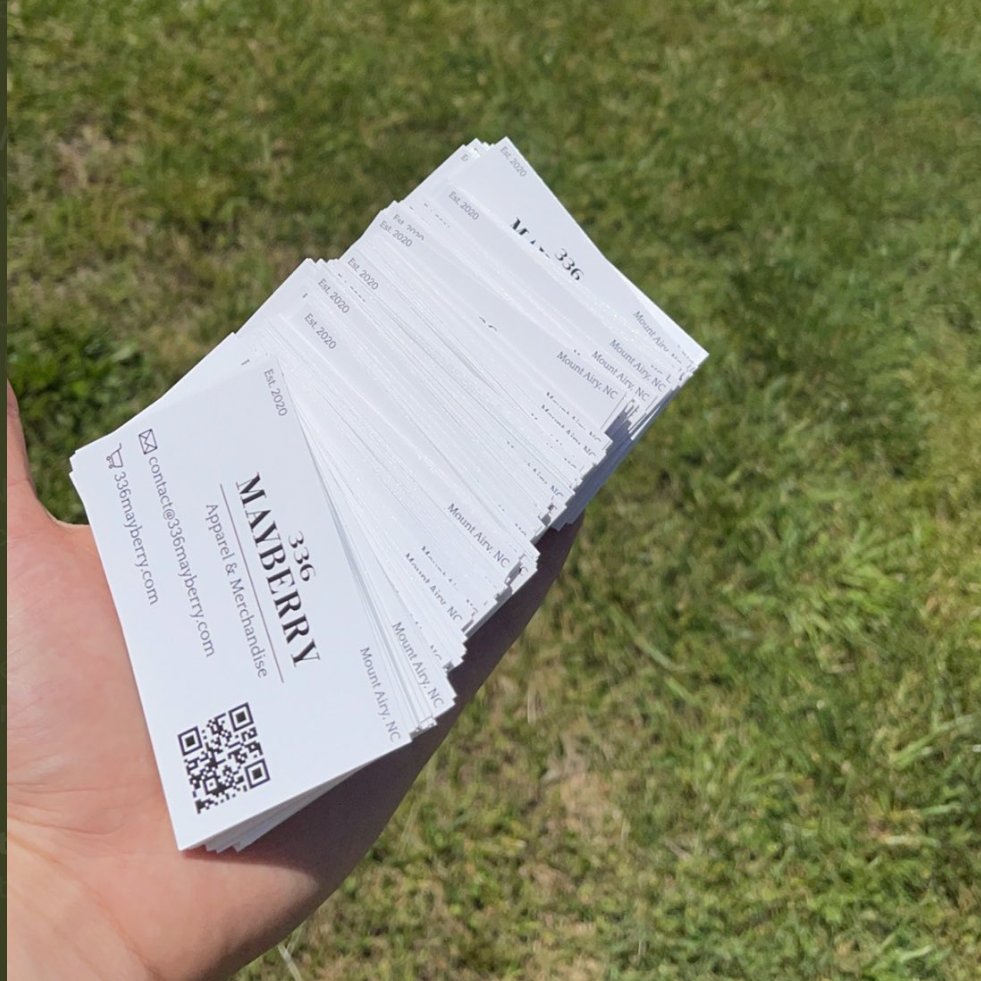336mayberry's tweet photo. Who needs a business card? 👀 https://t.co/Ap1Quq96lY