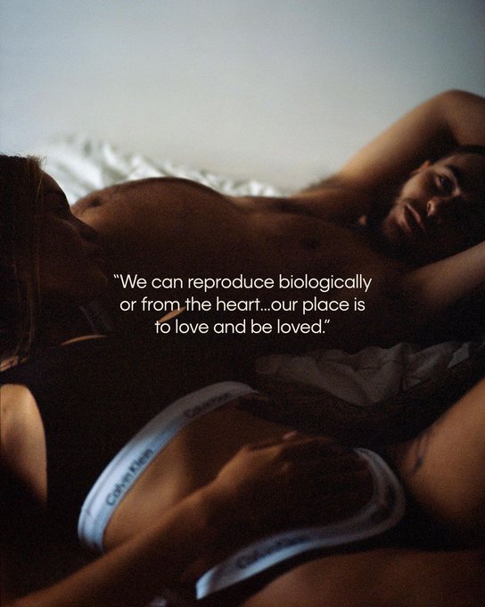 Calvin Klein Hires 'Pregnant Man' For New Campaign - Bullfrag