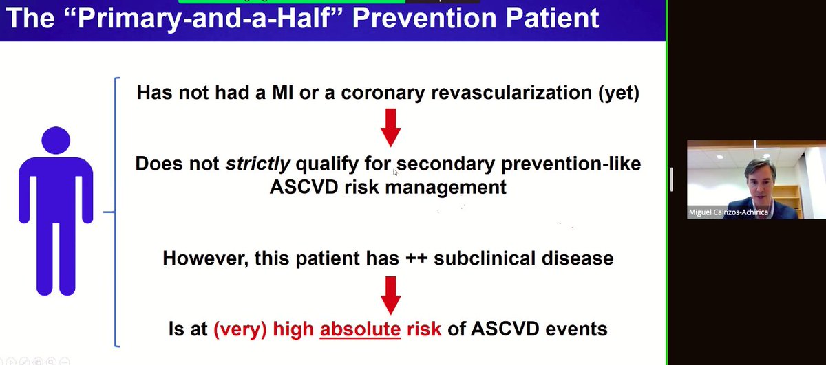 A very engaging prevention conference from our friend and colleague @miguelcainzos23 on #aspirin use in the prevention of #CVD @CiccaroneCenter @hopkinsheart