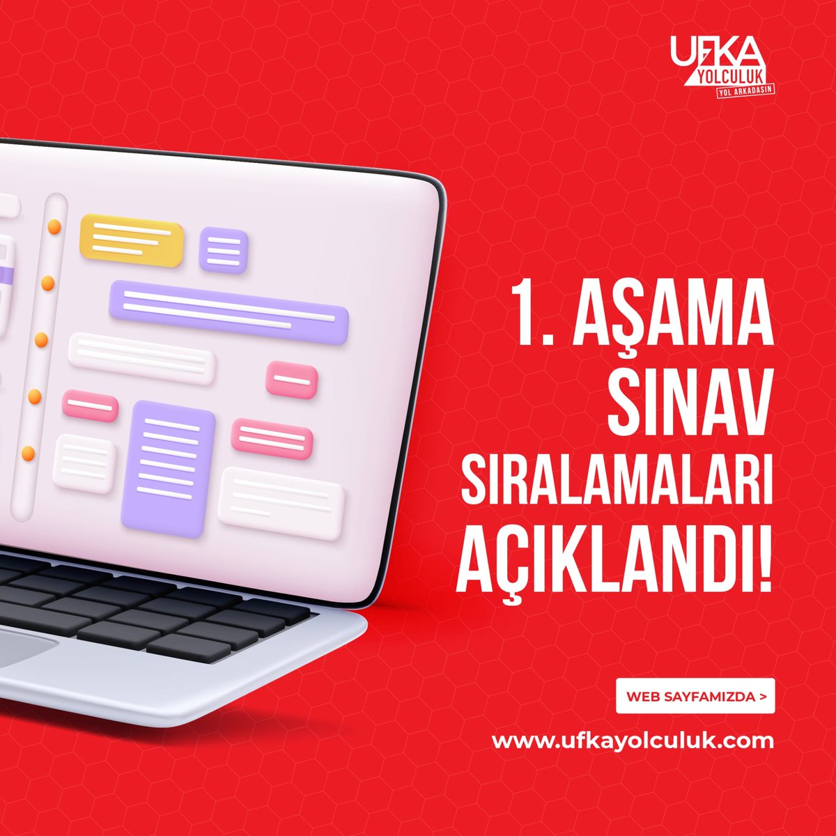 1. Aşama Online Sınav puan ve sıralamaları açıklandı. Sonuçlara ufkayolculuk.com web adresinden profilinize giriş yaparak görüntüleyebilirsiniz. 💯😊

#UfkaYolculuk10 #SağlıklıDüşünmek